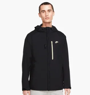 Толстовка чоловіча Nike M Nsw Sf Lgcy Shell Hd Jkt Black DM5499-010