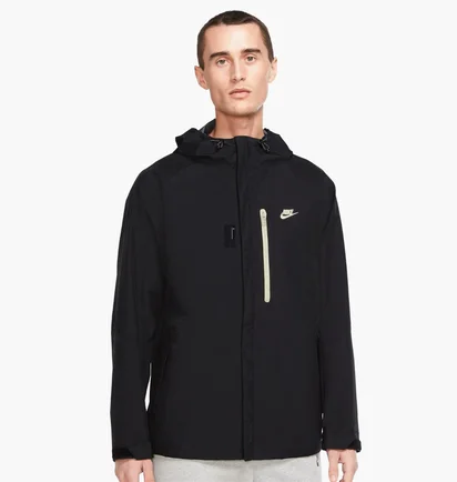 Толстовка мужская Nike M Nsw Sf Lgcy Shell Hd Jkt Black DM5499-010