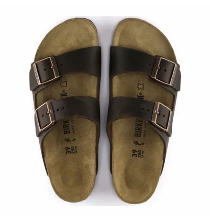 Тапочки чоловічі BIRKENSTOCK Arizona Habana Brown 052531