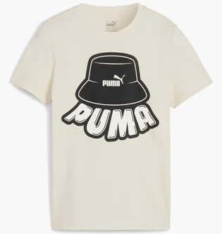Футболка детская Puma Ess+ Mid 90S Youth Graphic Tee Beige 679720-87