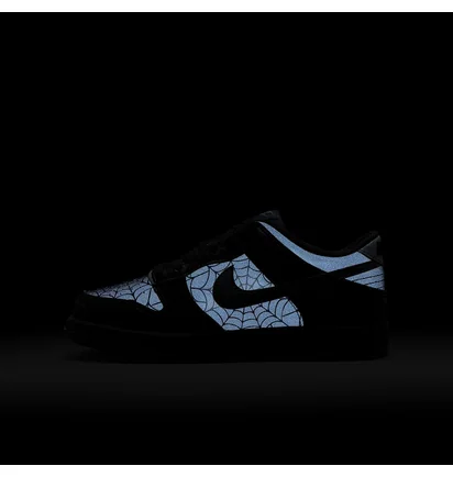 Кроссовки детские Nike Dunk Low Black/Blue HQ3815-001