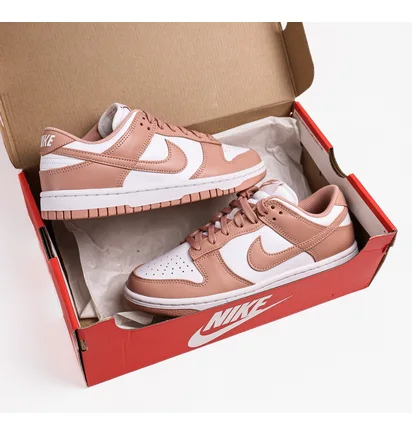 Кроссовки женские Nike Dunk Low Rose Whisper White/Peach DD1503-118