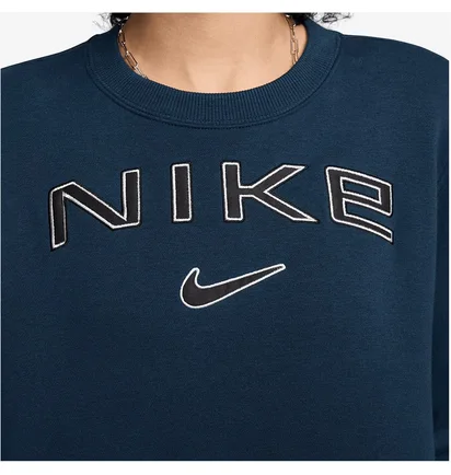 Світшот жіночий Nike Sportswear Phoenix Fleece Crewneck Sweatshirt Blue HM9754-478