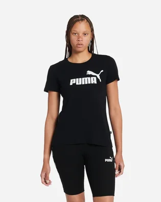 Футболка женская Puma Essential Logo Tee Black 586295-01