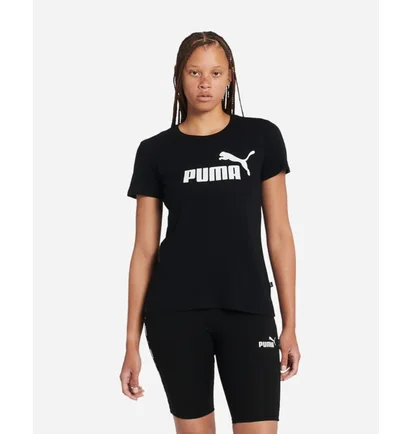 Футболка женская Puma Essential Logo Tee Black 586295-01