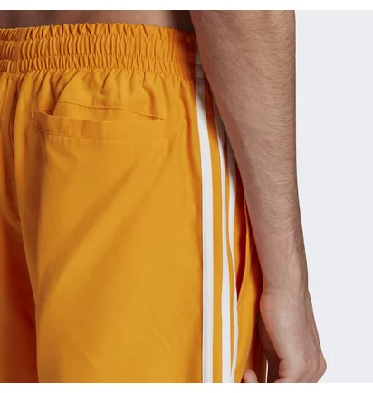 Шорты мужские Adidas Adicolor Classics 3-Stripes Swim Shorts Orange Hf2118