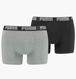 Трусы мужские Puma Basic Boxer (2 шт) Black/Grey 906823-05