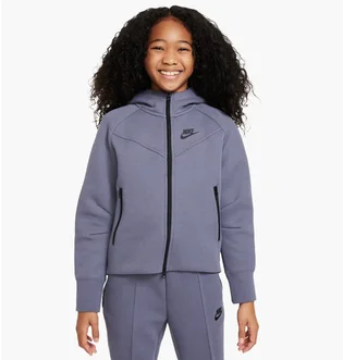Толстовка детская Nike Zip-Up Hoodie Tech Fleece Blue FD2979-003