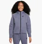 Толстовка детская Nike Zip-Up Hoodie Tech Fleece Blue FD2979-003
