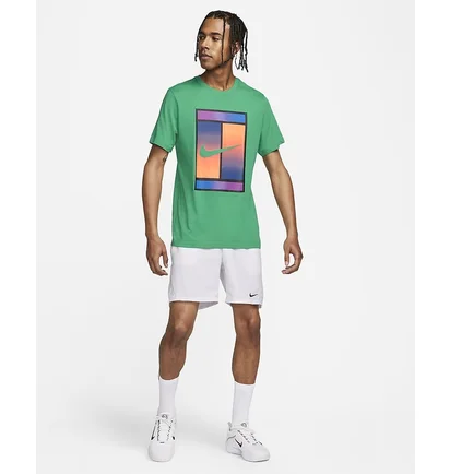Футболка мужская Nike T-Shirt Court Dri-Fit Green FQ4934-324