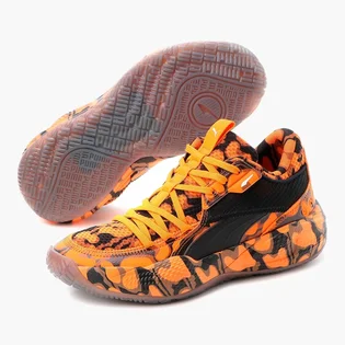 Кросівки жіночі Puma High Court Rider Maverick Basketball Shoes Orange 376009-01