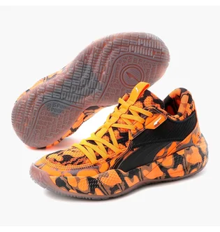 Кросівки жіночі Puma High Court Rider Maverick Basketball Shoes Orange 376009-01