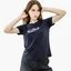 Футболка женская AUSTRALIAN Logo Flowers Tee Jersey V Black LSDTS0027-200