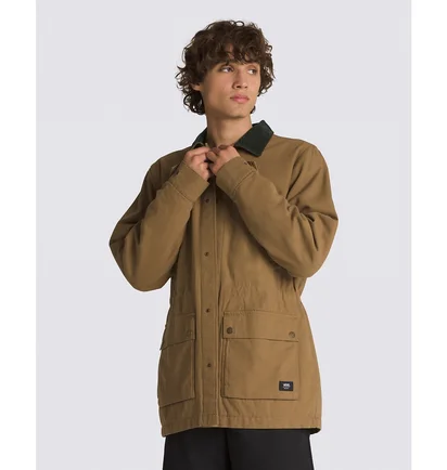 Пальто мужское Vans Crosswinds Coat Brown VN000AAJCMD