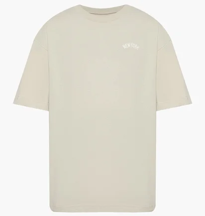 Футболка унисекс 47 Brand New York Yankees Postered Beige 656855F5-FS