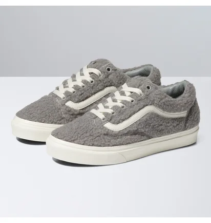 Кеды женские Vans Cozy Hug Old Skool Shoe Grey VN0005UAKAQ