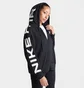 Толстовка женская Nike Sportswear Air Fleece Oversized Full-Zip Hoodie Black FB8047-010