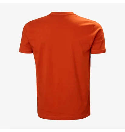 Футболка мужская Helly Hansen Move Cotton T-Shirt Orange 53976-308