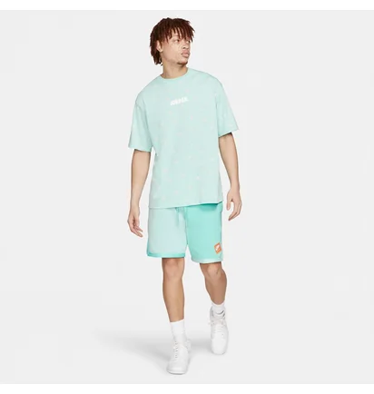 Футболка чоловіча Air Jordan M J Jmc Ss Ctn Aop Tee Turquoise CZ5185-382