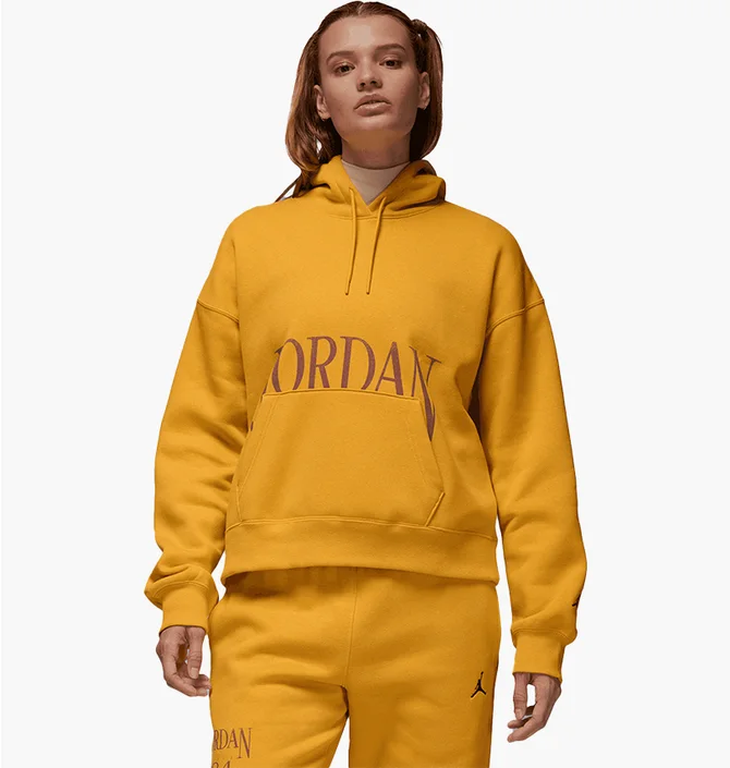 Худи женское Air Jordan Brooklyn 85 Yellow FN5434-752