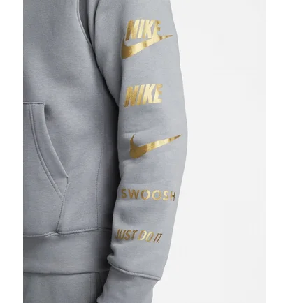 Худі чоловіче Nike Sportswear Standard Issue Grey FJ0552-065