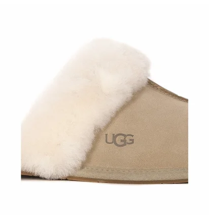 Тапочки женские UGG W Scuffette Ii Mustard Seed Beige 1106872-MSNT
