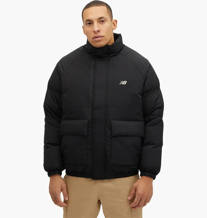 Пуховик мужской New Balance Puffer Black MJ34302BK
