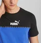 Футболка мужская Puma Essentials Block Tape Blue/Black 673341-92
