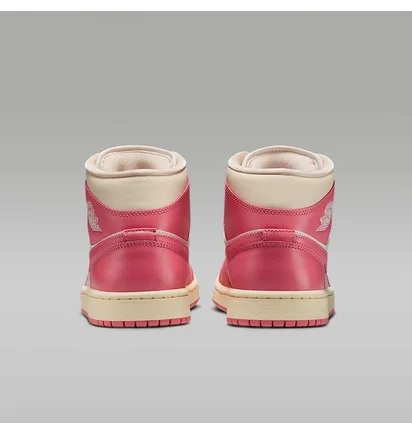 Кросівки жіночі Air Jordan W 1 Mid Pink/White BQ6472-109