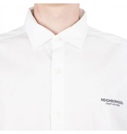 Рубашка унисекс Neighborhood Trad / C-Shirt White 211SPNH-SHM01