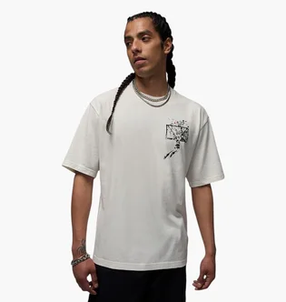 Футболка мужская Air Jordan Brk Svv Ovsz Gfx Ss Crew White IB3297-133