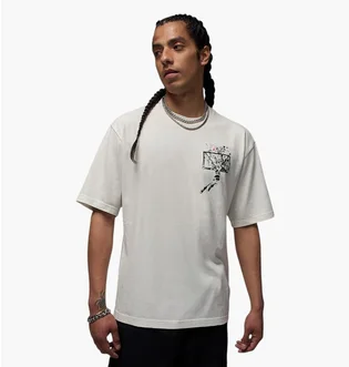 Футболка мужская Air Jordan Brk Svv Ovsz Gfx Ss Crew White IB3297-133