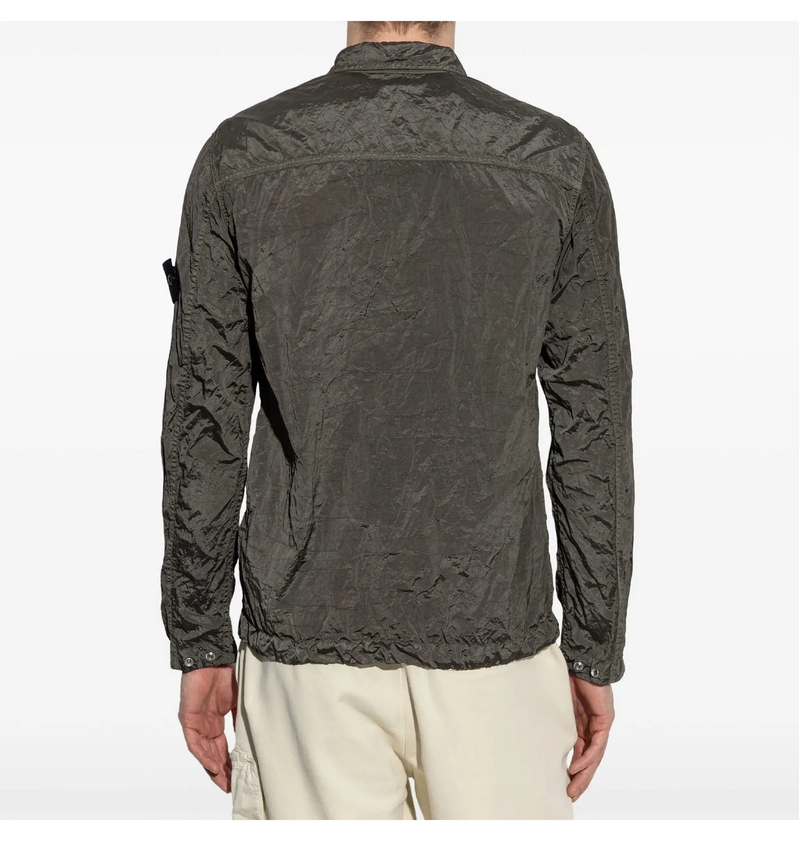 ᐉ Ветровка мужская Stone Island Nylon Metal Shirt Jacket Olive