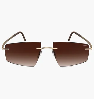 Солнцезащитные очки Silhouette Brown/Gold 8747-6720