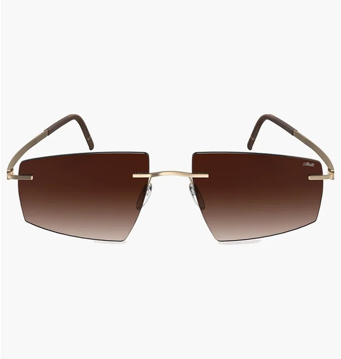 Сонцезахисні окуляри Silhouette Brown/Gold 8747-6720