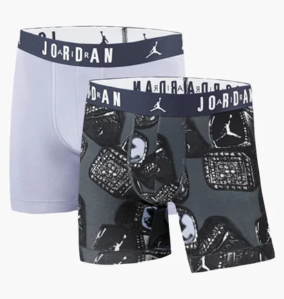 Трусы мужские Air Jordan Flight Mvp Boxer Briefs Multi (2 шт) JM0744-G0T