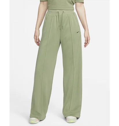Штани жіночі Nike Sportswear Essential High-Waisted Wide-Leg Pants Green FB8490-386