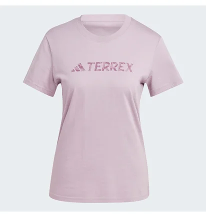 Футболка женская Adidas Terrex Classic Logo T-Shirt Violet IN4668