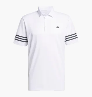 Поло чоловіче Adidas 3-Stripes White IU4359