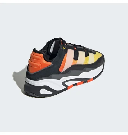 Кроссовки мужские Adidas Niteball Shoes Black/Orange ID8074