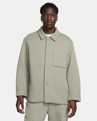 Куртка мужская Nike Sportswear Tech Fleece Reimagined Oversized Shacket Olive FB8167-053