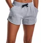 Шорты женские Under Armour Rival Fleece Grey 1376257-035