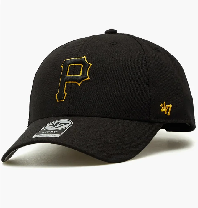 Кепка унісекс 47 Brand Mlb Pittsburgh Pirates Black MVP20WBV-BKJ