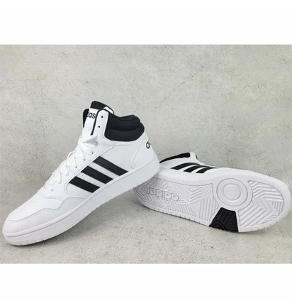 Кроссовки женские Adidas Hoops 3.0 Mid White IG3715