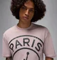 Футболка мужская Air Jordan Psg Ss Logo Pink HV3411-627