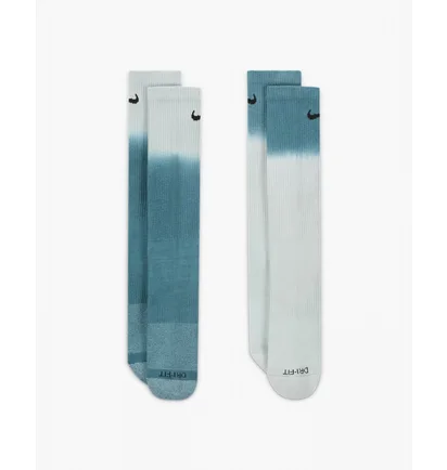 Шкарпетки унісекс Nike Everyday Plus Cush Crew Light Blue (2 пари) Dh6096-909