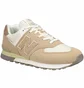 Кроссовки женские New Balance 574 Lace Up Sneakers Beige U574SBW