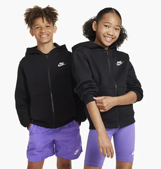 Толстовка детская Nike Nsw Club Flc Fz Black FD3004-010