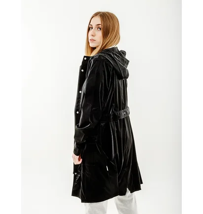 Пальто унісекс Rains Jackets Black 1206-VELVETBLACK
