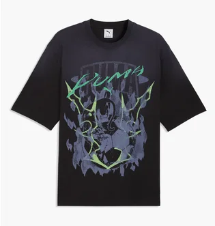 Футболка мужская Puma Tech-X Graphic Black 634422-01